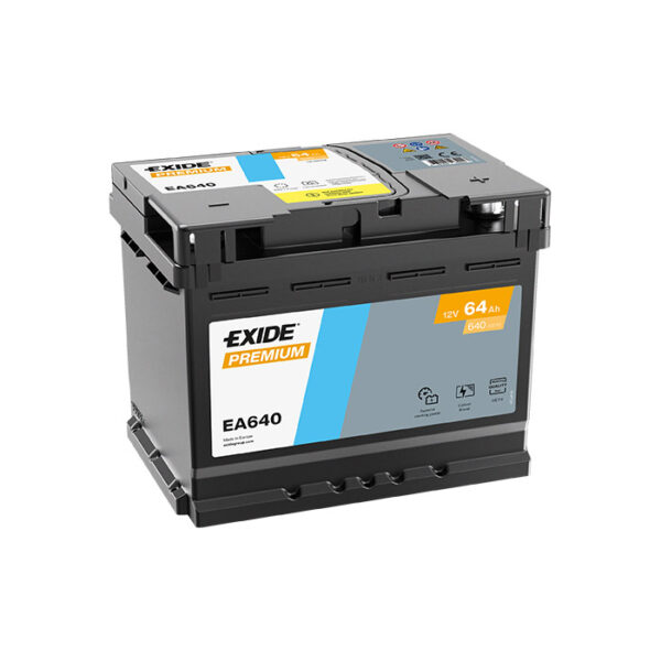 Exide Premium EA640 64 Ah Accu