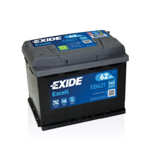Exide Excell EB621 62 Ah Accu