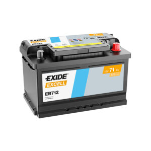 Exide Excell EB712 71 Ah Accu