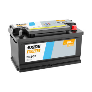 Exide Excell EB802 80 Ah Accu