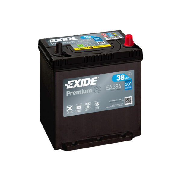 Exide Premium EA386 38 Ah Accu