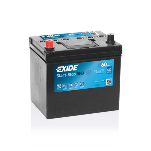 Exide EFB EL605 60 Ah Accu