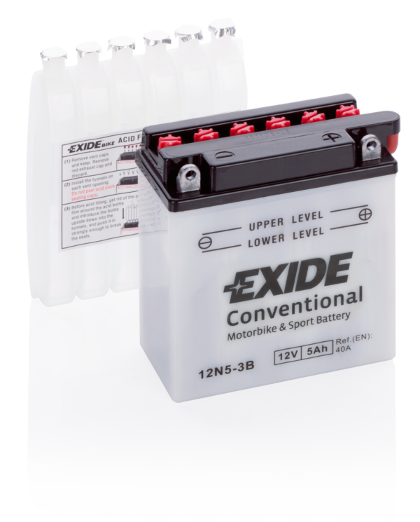Exide 12N5-3B 5 Ah Accu