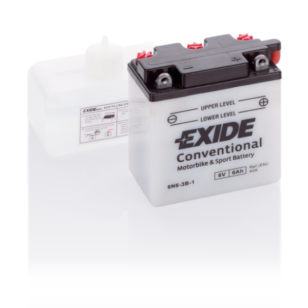Exide 6N6-3B-1 6 Ah Accu