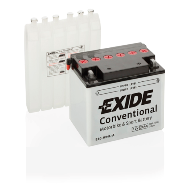 Exide E60-N24L-A 28 Ah Accu