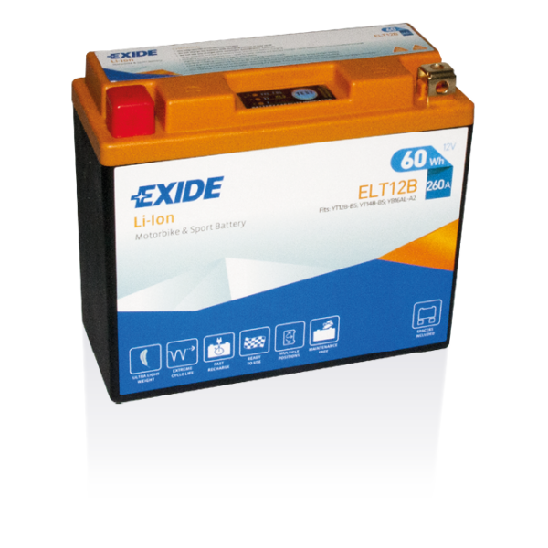Exide ELT12B 60 Wh Accu