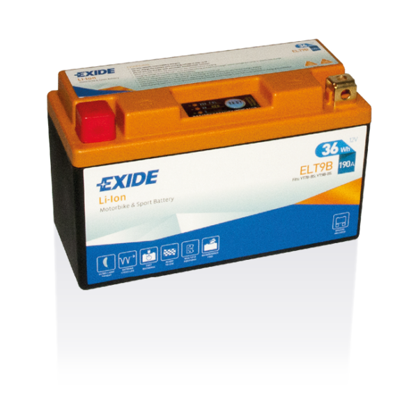 Exide ELT9B 36 Wh Accu