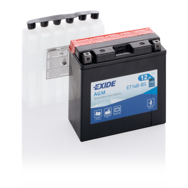 Exide ET14B-BS 12 Ah Accu