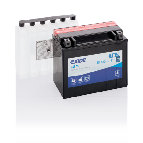 Exide ETX20HL-BS 18 Ah Accu