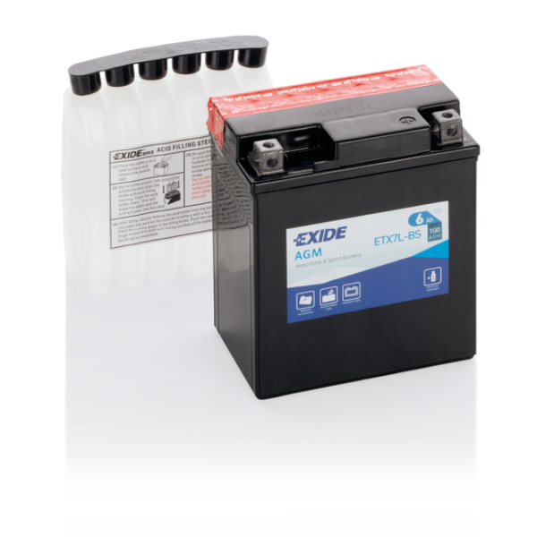 Exide ETX7L-BS 6 Ah Accu