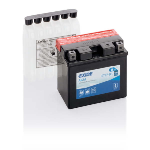 Exide ETZ7-BS 6 Ah Accu